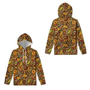 Sudaderas con Capucha de Sublimación para Hombre, Manga Larga, Algodón, Tallas Grandes, Otoño, Nueva Moda, Secado Rápido, Sostenibles - Product Image 6