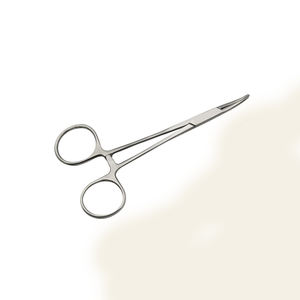 Fórceps de arteria curvada aprobados por la CE Instrumentos quirúrgicos manuales con 5 1x2 dientes Hechos de acero inoxidable Base de cirugía médica - Product Image 5