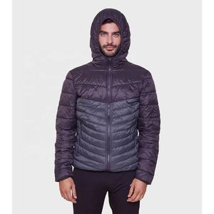 Veste d'hiver d'extérieur à prix avantageux en gros, fermeture éclair, imperméable, réversible, rembourrage léger - Product Image 1