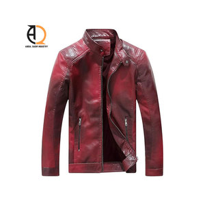Chaqueta de Cuero Nueva de Invierno, Chaqueta de Cuero Entallada, Chaqueta de Cuero Genuino para Motocicleta al por Mayor - Product Image 6