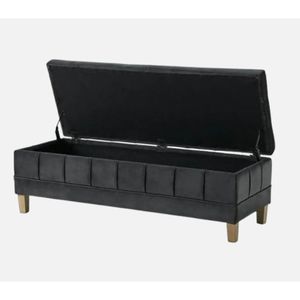 Muebles de dormitorio contemporáneos de lino europeo, baúl gris con compartimento de almacenamiento ajustable, muebles para el hogar para uso en dormitorio - Product Image 6