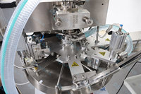 Machine de remplissage et de bouchage automatique multifonctionnelle de poches souples pour liquides, savon, détergent, et sachets Doypack/stand-up