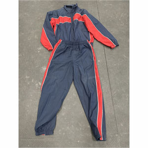 Veste d'été légère en nylon à demi-manches Shorts deux pièces ensemble Streetwear Style imprimé coupe-vent costumes - Product Image 1