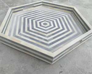 Bandeja de madera de nueva apariencia, plato de madera para servir de estilo moderno, restaurantes para el hogar, hoteles, artículos para servir frutas del desierto - Product Image 2