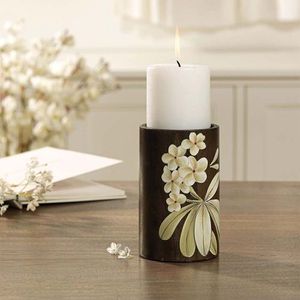 Bougeoir en bois de Noël avec doublure design Décoration de table Produit artisanal fabriqué en Inde - Product Image 6