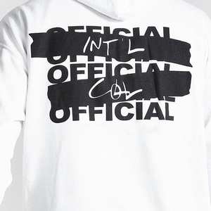 เสื้อฮู้ดแบบสวมศีรษะแขนยาวผ้าฝ้ายผสมสำหรับทุกเพศเสื้อผ้าแนวสตรีท100% ฟิตเนสเล่นกีฬาล่าสุดของ2025 - Product Image 3