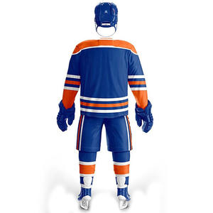 Conjuntos de Jersey y pantalón de hockey sobre hielo de fabricación de fábrica de calidad superior precio al por mayor uniforme de hockey sobre hielo - Product Image 3