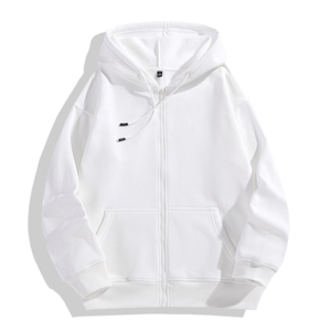 2025 personnalisé qualité professionnelle automne et hiver coupe-vent chaud à capuche Polyester/coton solide motif teinture-technique unie - Product Image 2