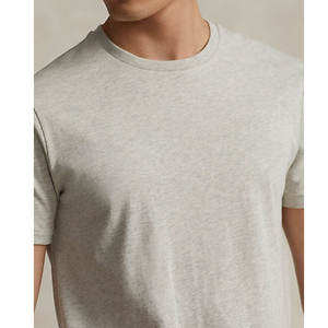 T-shirt personnalisé en coton de haute qualité pour hommes t-shirts vierges d'impression Slim Fit de poids lourd pour hommes - Product Image 6