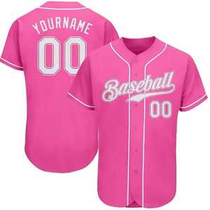 Sublimated Polyester <b>Blank</b> Custom Baseball Jersey Men Custom Softball Uniform / Training Softball Shirt - Product Image 2