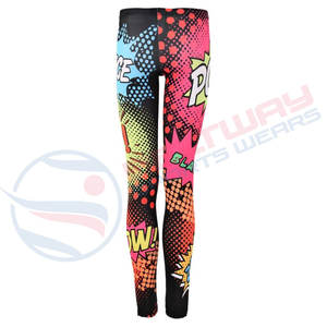 Leggings de gymnastique sublimés sur mesure pour femmes nouveau design de leggings de fitness avec logo à la taille pour l'approvisionnement en gros de yoga - Product Image 5