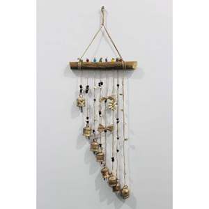 Handmade Boho <b>Garden</b> <b>Hanging</b> Wood Windchime Multi-Colour Beaded Sun Catcher - Product Image 2