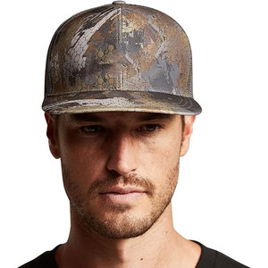 Gorras de béisbol deportivas de malla Snapback de 6 paneles personalizadas, sombreros de camionero de camuflaje de pato, Parche de cuero a la moda para ciclismo, Playa y exteriores - Product Image 5