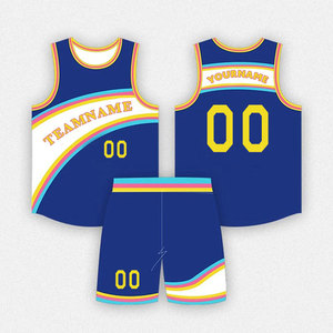เสื้อบาสเก็ตบอลสำหรับผู้ชายเสื้อบาสเก็ตบอลแบบทีมเดียวกลับได้ - Product Image 2