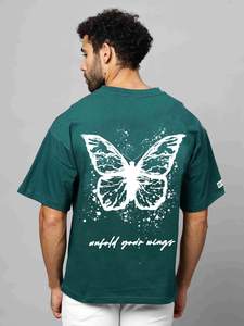 100% algodón estilo americano de alta calidad diseño personalizado Impresión logotipo OEM servicios de gran tamaño gráfico peso pesado camiseta unisex - Product Image 5