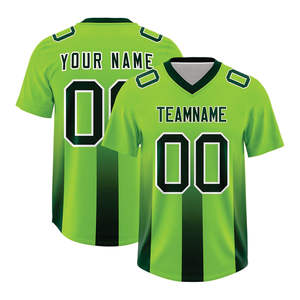 Camiseta de fútbol americano personalizada al por mayor camiseta de fútbol sublimada cosida camiseta de rugby de alta calidad para hombres/jóvenes - Product Image 4