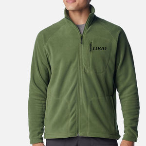 Sudadera de Forro Polar para Hombre con Acabado Suave y Costuras Duraderas, Sudadera de Forro Polar para Hombre de Color Sólido con Cierre de Cremallera, Suministro de Fábrica OEM - Product Image 1