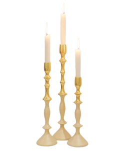 Candelabros de Latón Modernos y Elegantes de Color Dorado, Centros de Mesa Simples para Bodas, Bares, Fiestas, Decoración del Hogar - Product Image 4