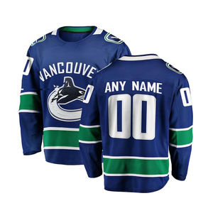 Maillots de hockey sur glace personnalisés haute performance pour adultes, tissu respirant à séchage rapide, fournisseur en gros - Product Image 4