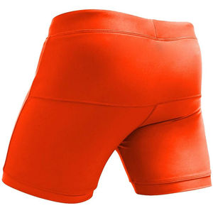 Mma Crown Vale Tudo Fight Shorts 100% Spandex Construcción de microfibra resistente y doble costura Color naranja Vale Tudo Fight - Product Image 3