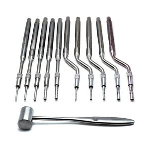 Dispositivo de Elevación de Senos Paranasales con Puntas Cóncavas - Juego de Elevador de Senos Mandibulares y Extrusor de Hueso - Product Image 1