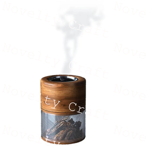 เครื่องเขียนธูปไม้สไตล์ศาสนาพร้อมกล่องอะคริลิคดีไซน์ลายดอกไม้สำหรับบริษัทจัดเก็บของ - Product Image 1