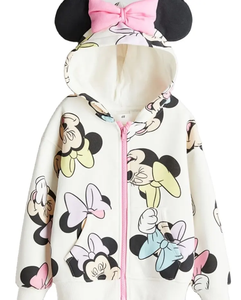 Jersey con capucha de lana unisex para jóvenes con bolsillo Sudadera con capucha de tamaño mediano de lana para jóvenes - Product Image 1