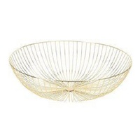 Panier de rangement pour légumes, simple, moderne et luxueux, en gros, panier de rangement pour collations, panier à fruits en métal pour table de cuisine