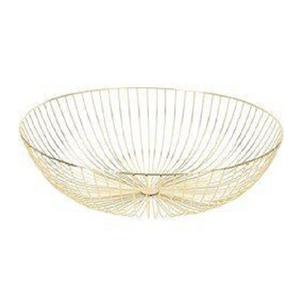 Wholesale Simple Modern Luxury Vegetables Storage Holder Snacks Storage <b>Basket</b> Kitchen <b>Table</b> Metal Fruit <b>Baskets</b> - Product Image 6