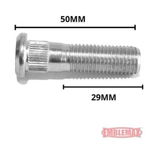 Emblemax 1264 0 Hyun SteelBoulon de goujon de roue avant et arrière, lot de 5 pièces État neuf - Product Image 2