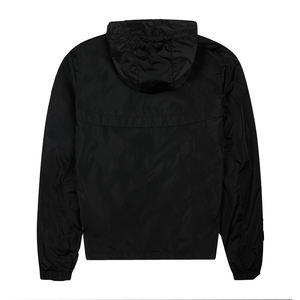 Ensembles de coupe-vent de la meilleure qualité, combinaison coupe-vent noire à manches longues avec fermeture éclair et design personnalisé - Product Image 2