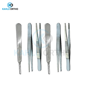 Venta caliente Fórceps de vendaje quirúrgico de acero inoxidable Nueva llegada Hecho en Pakistán Juegos de instrumentos de vendaje por KAHLU ORTHOPEDIC - Product Image 4