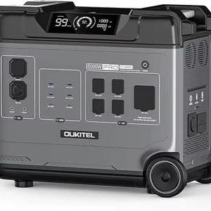 เครื่องกำเนิดไฟฟ้าพลังงานแสงอาทิตย์รุ่นใหม่ยอดนิยม BP5000 Pro MAX (5120Wh/5000W) แรงดันไฟฟ้า 120V/240V แบบแยกเฟส - Product Image 1