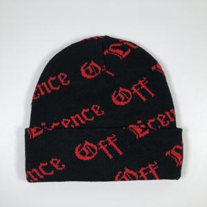 Gorro de cubo de punto Unisex con logotipo personalizado invierno moda cálido viaje común para ropa de playa - Product Image 2