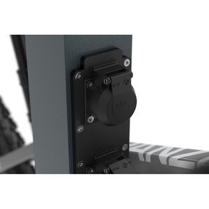 Stazione di Ricarica per E-Bike, Alluminio verniciato a polvere, Presa di contatto protettiva, 4 Punti di Ricarica - Product Image 2