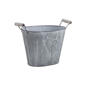 El más nuevo diseño con tamaño personalizado y maceta de color para la decoración del jardín floreciente Macetas de metal atractivas hechas a mano - Product Image 4