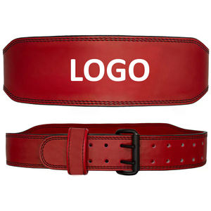 บริการ OEM ฟิตเนสเพาะกายเข็มขัดยกน้ําหนักหนังราคาถูกเข็มขัดยกน้ําหนักหนังแท้ - Product Image 1