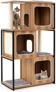 Meet Cats INSTINCTS & Curiosity Múltiples puntos cómodos para gatitos Tablero de sisal Exploraciones Agujero Totalmente envuelto - Product Image 1