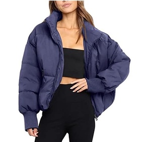 Nouveau design Veste en duvet Veste matelassée personnalisée de haute qualité pour hommes Vente en gros Pull-over lourd Veste matelassée à capuche - Product Image 5