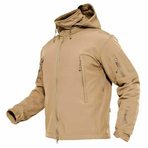 Chaqueta Táctica Softshell Personalizada para Hombre, Impermeable, Transpirable, con Cremallera, para Actividades al Aire Libre, Senderismo, Caza, Esquí - Product Image 4