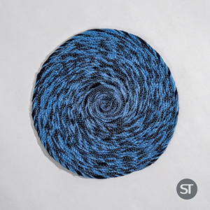 Set de table en fil PET tressé 30 x 30 cm, vaisselle écologique, tapis de table pour la salle à manger, vente en gros, qualité d'exportation - Product Image 3