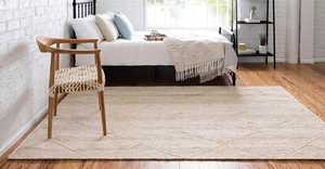 พรมปอกระเจาถักสไตล์โบฮีเมียนทำด้วยมือปรับขนาดได้ตามต้องการ - Product Image 4