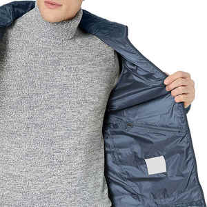 Chaqueta acolchada de satén de diseñador 2025 para hombre, abrigo de invierno con capucha de alta calidad con burbuja brillante, abrigos rellenos de algodón de talla grande personalizados - Product Image 3