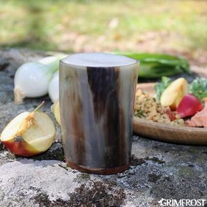 Coupe de corne Viking Navire de corne à boire de bière et de bière médiévale - Product Image 4