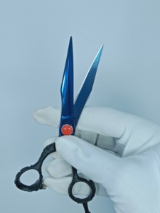 Nouveau ciseaux de coupe de cheveux de bonne qualité nouveauté rasoir bord acier inoxydable Dragon ciseaux de coupe de cheveux bas quantité minimale de commande par pentax - Product Image 5