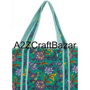 Bolsos Tote Grandes Personalizados de Moda para Mujer, Bolsos de Hombro con Estampado a Mano, Bolsos de Diseñador Acolchados - Product Image 3