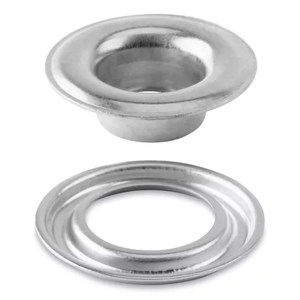 Anillas de aluminio manuales # Juego de 3-500 piezas para pancartas, vinilos y aplicaciones en tela - Product Image 1