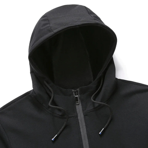 Survêtements 100% coton Survêtements pour hommes Logo personnalisé Survêtement à capuche pour hommes pour - Product Image 5