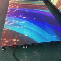 Piste de danse pour scène vidéo Écran tactile mural à LED