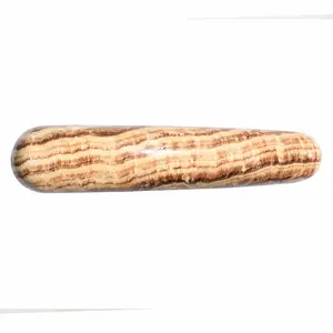 Baguette Yoni en pierre précieuse d'aragonite naturelle en cristal de haute qualité, guérison pour les baguettes de massage féminines vente corps de masseur de quartz